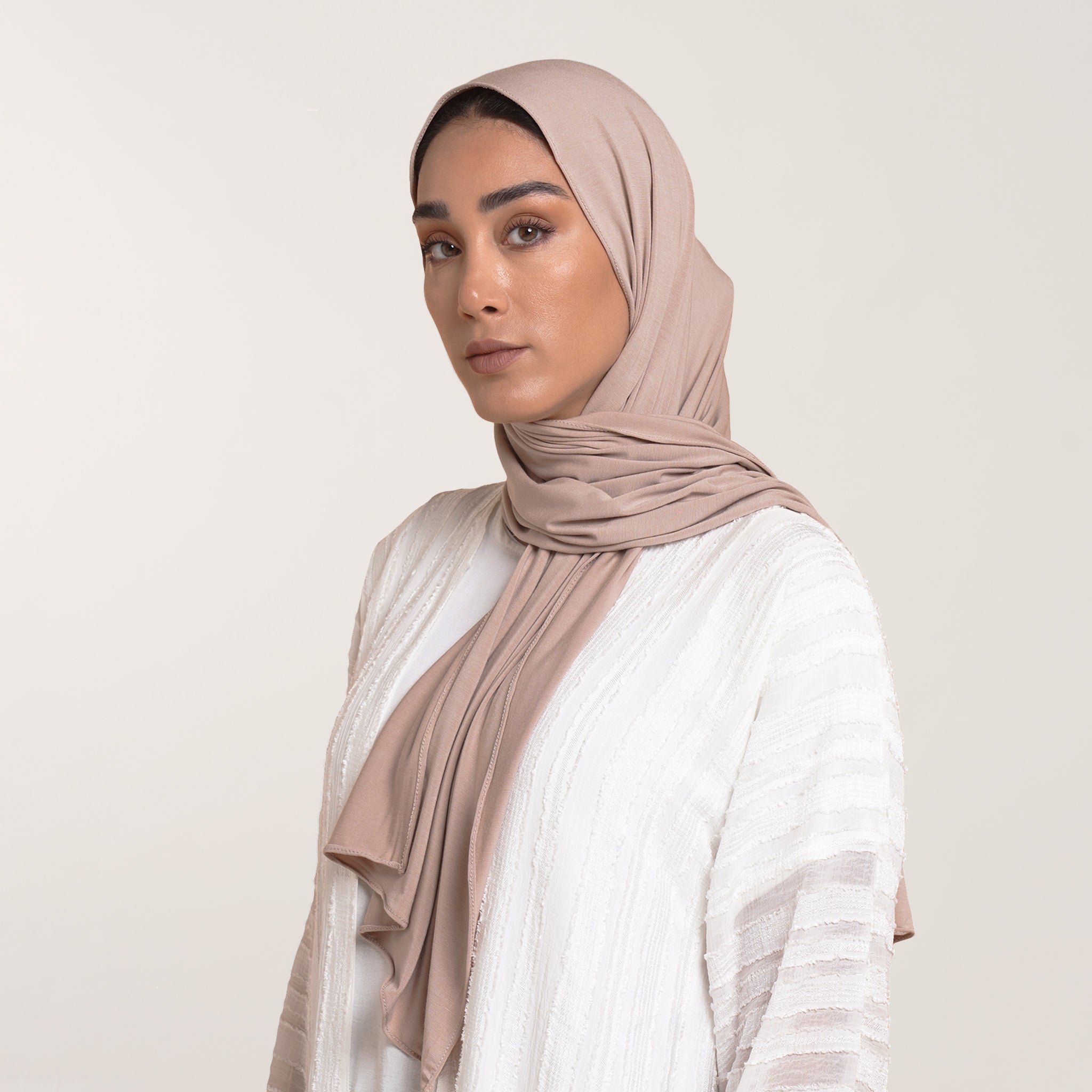 CC Malmal Jersey Hijab - Dusty Rose