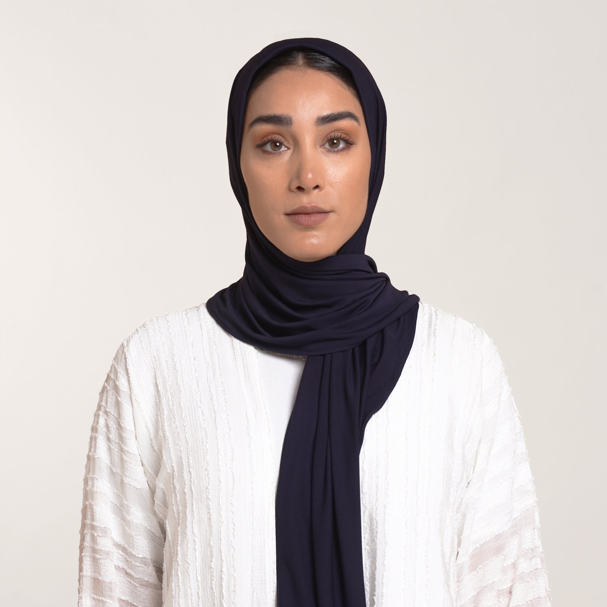 CC Malmal Jersey Hijab - Navy Blue