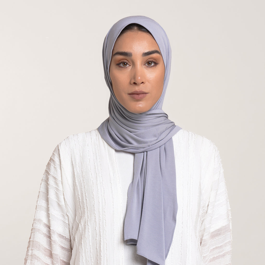 CC Malmal Jersey Hijab - Cool Gray