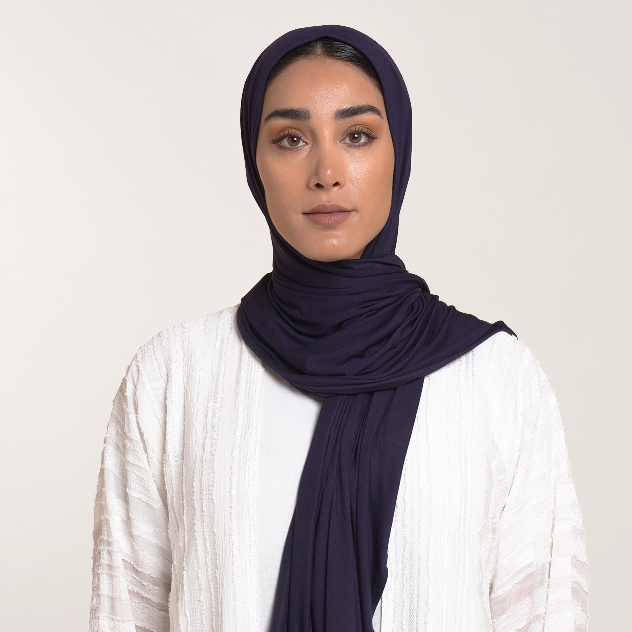CC Malmal Jersey Hijab - Deep Purple