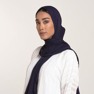 CC Malmal Jersey Hijab - Deep Purple