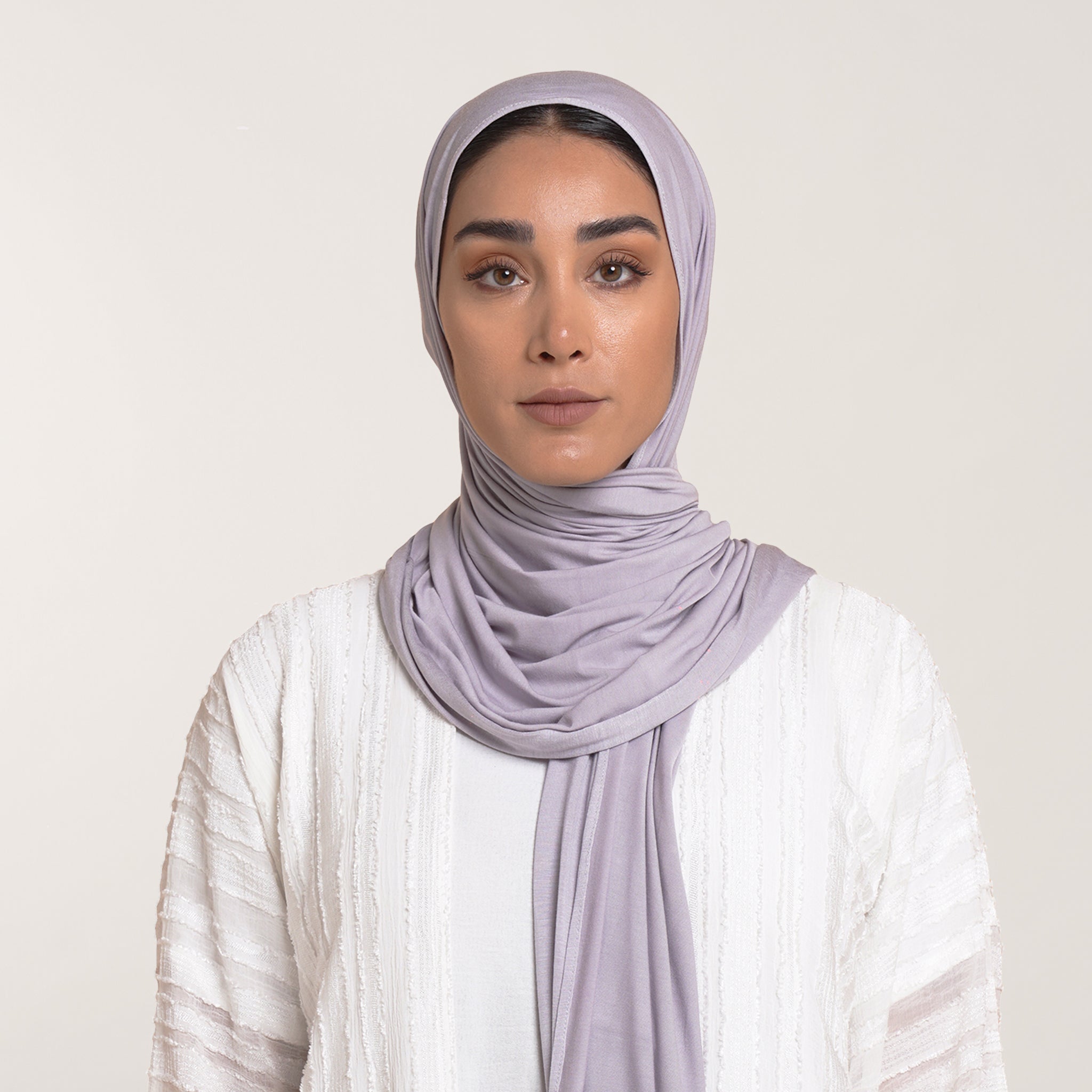 CC Malmal Jersey Hijab - Muted Lilac