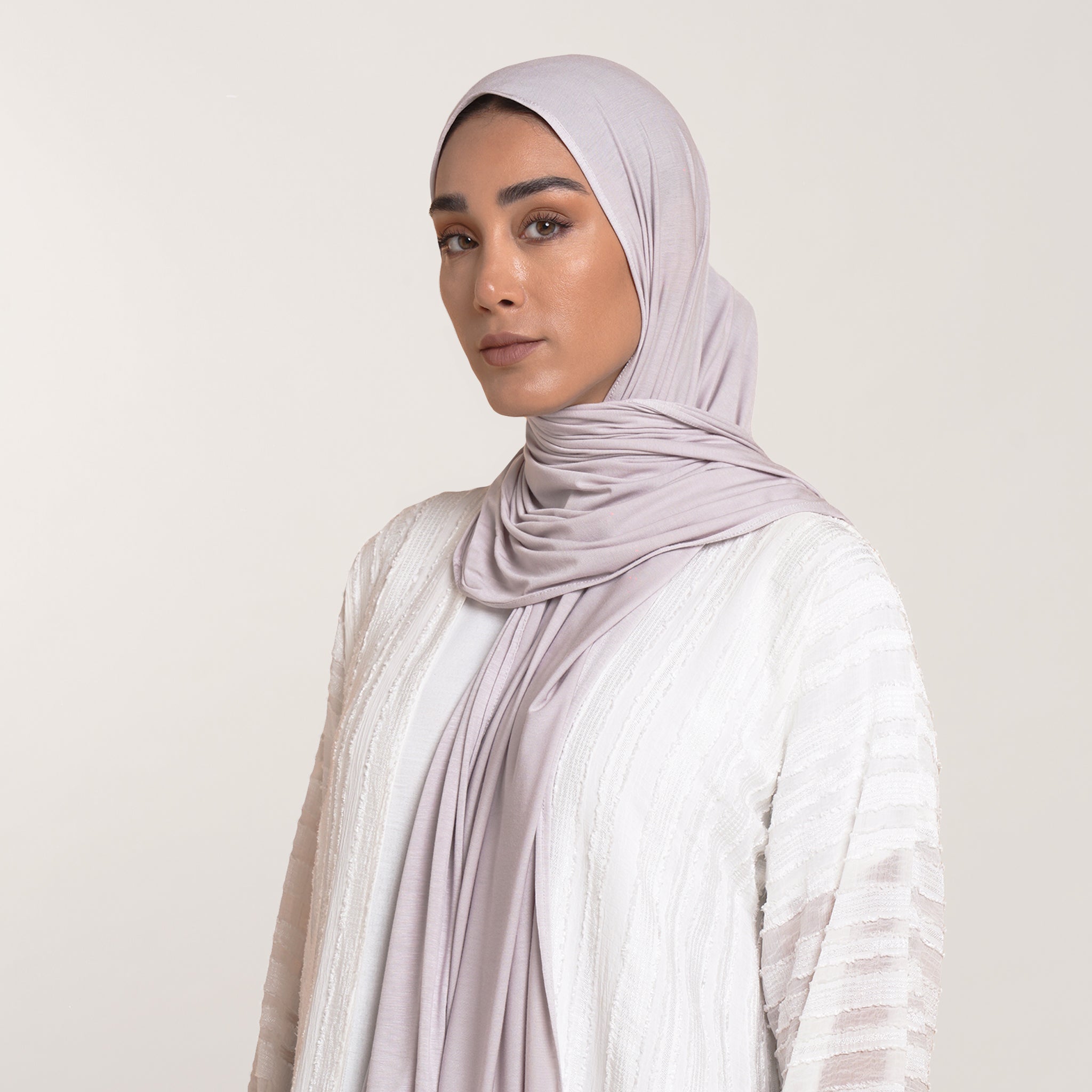 CC Malmal Jersey Hijab - Dusty Lavender