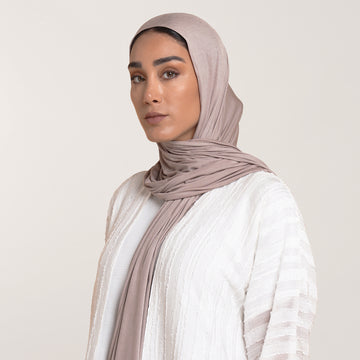 CC Malmal Jersey Hijab - Warm Taupe