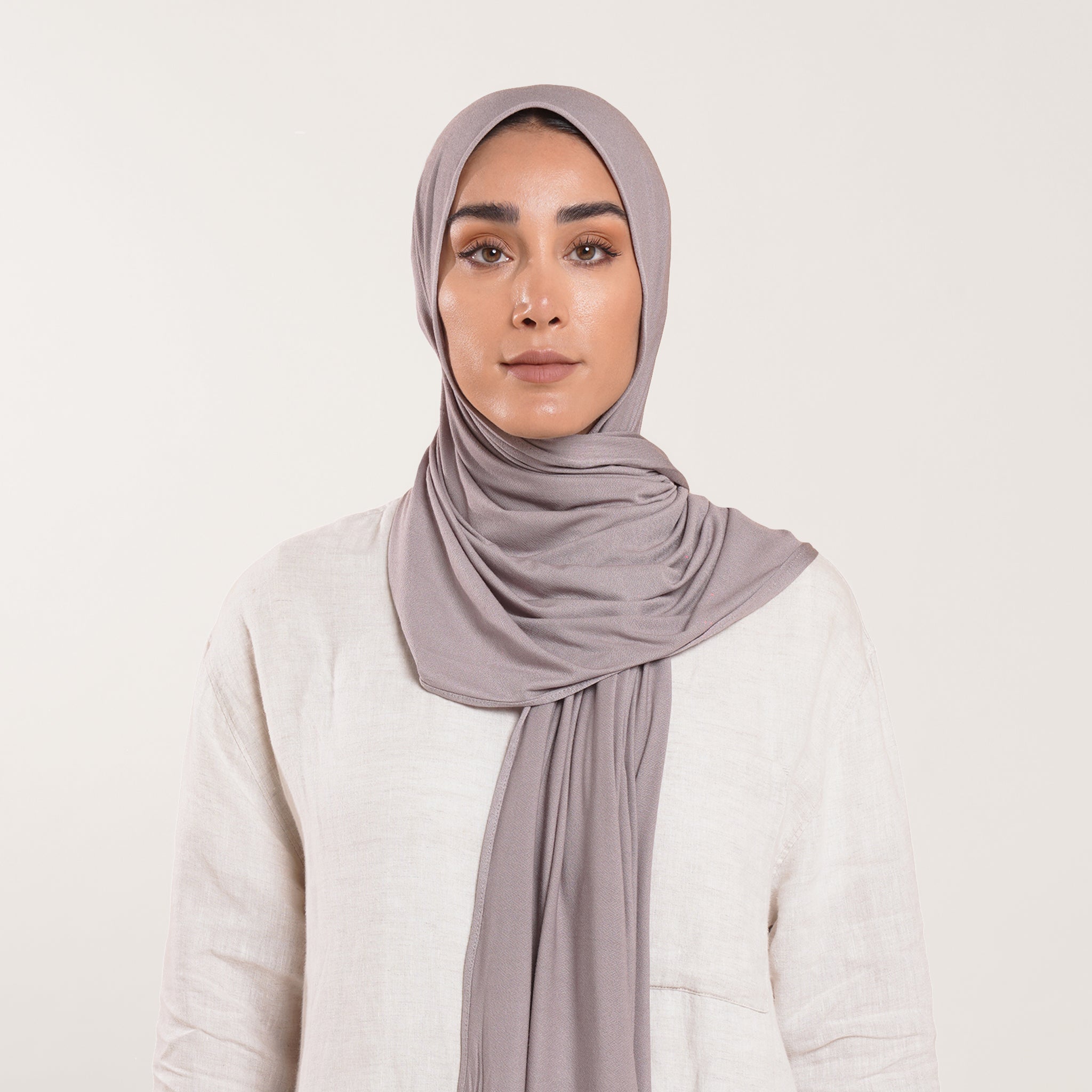 CC Malmal Jersey Hijab -Dusty Mauve