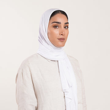 Modal Baby Hijab - Snow White