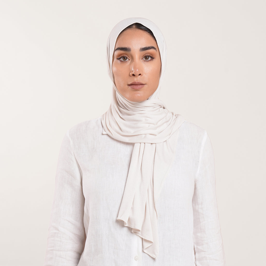CC Malmal Baby Hijab - Soft Ivory