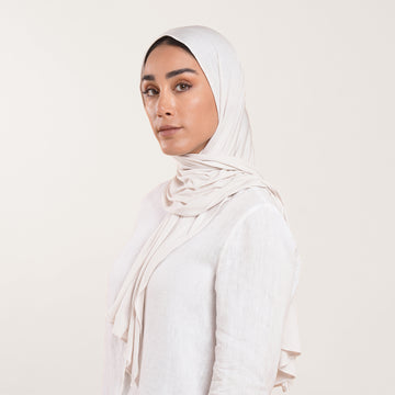 CC Malmal Baby Hijab - Soft Ivory