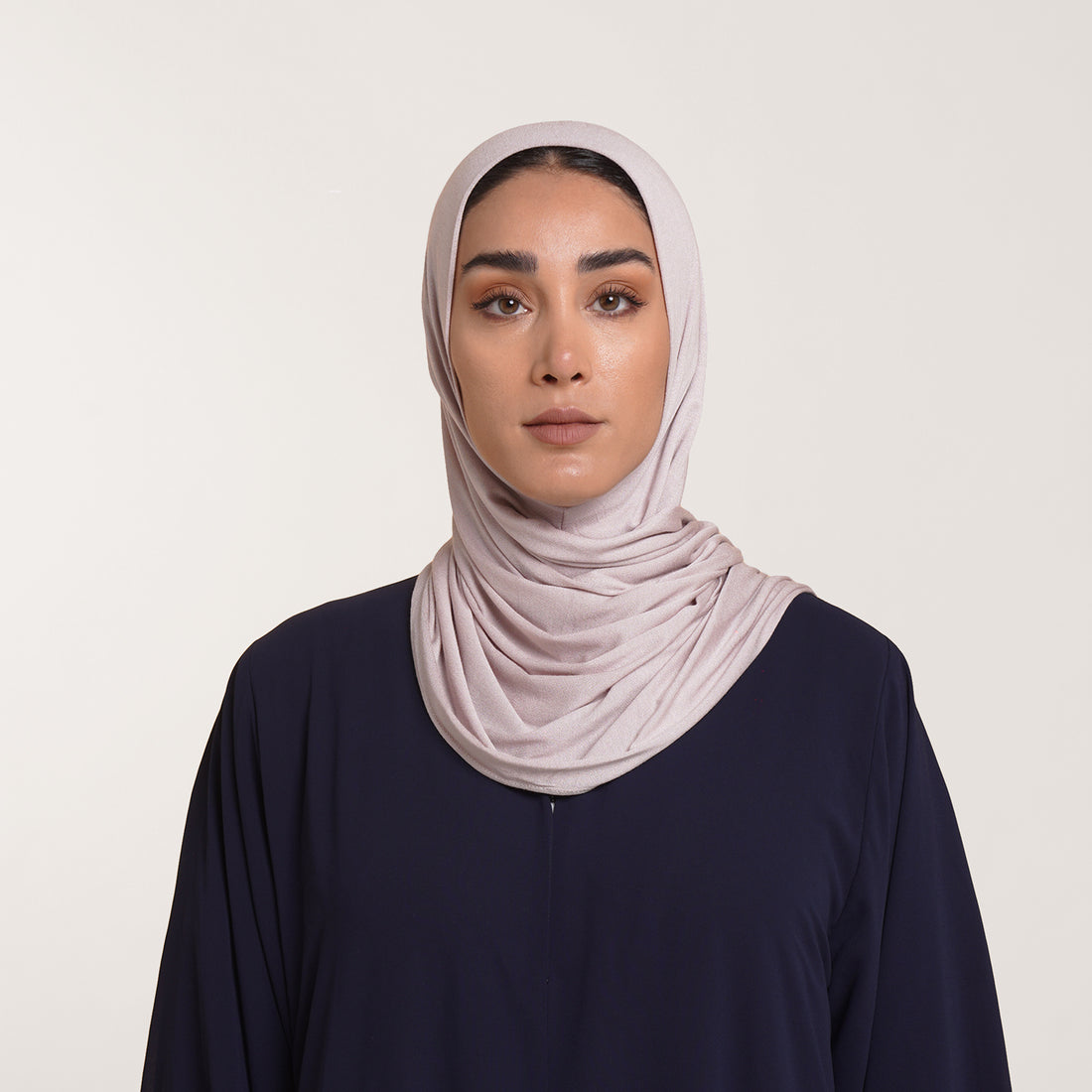 CC Malmal folded Hijab(Chafsa) - Blush Taupe