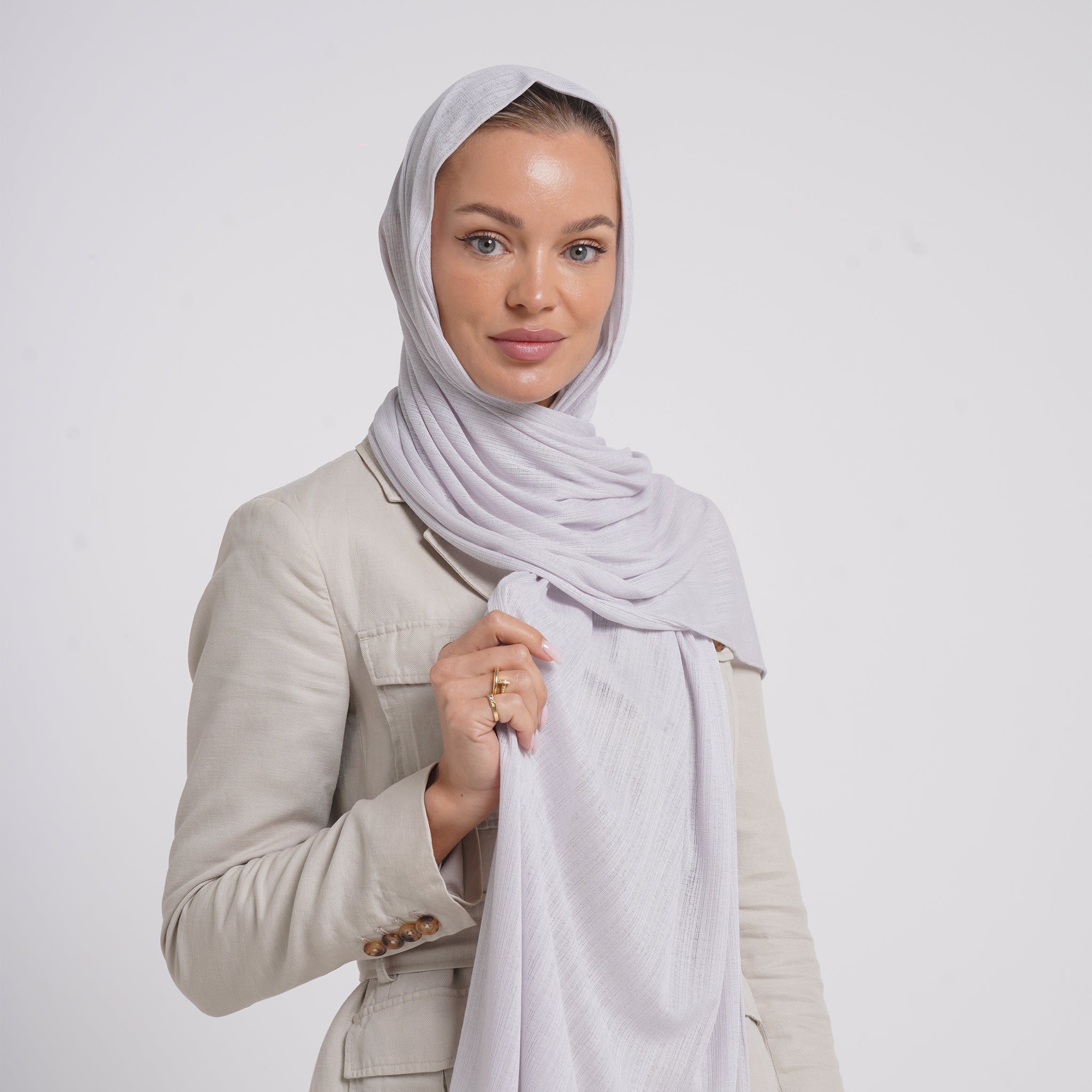 Lulua Lady Hijab - Soft Mist Lavender