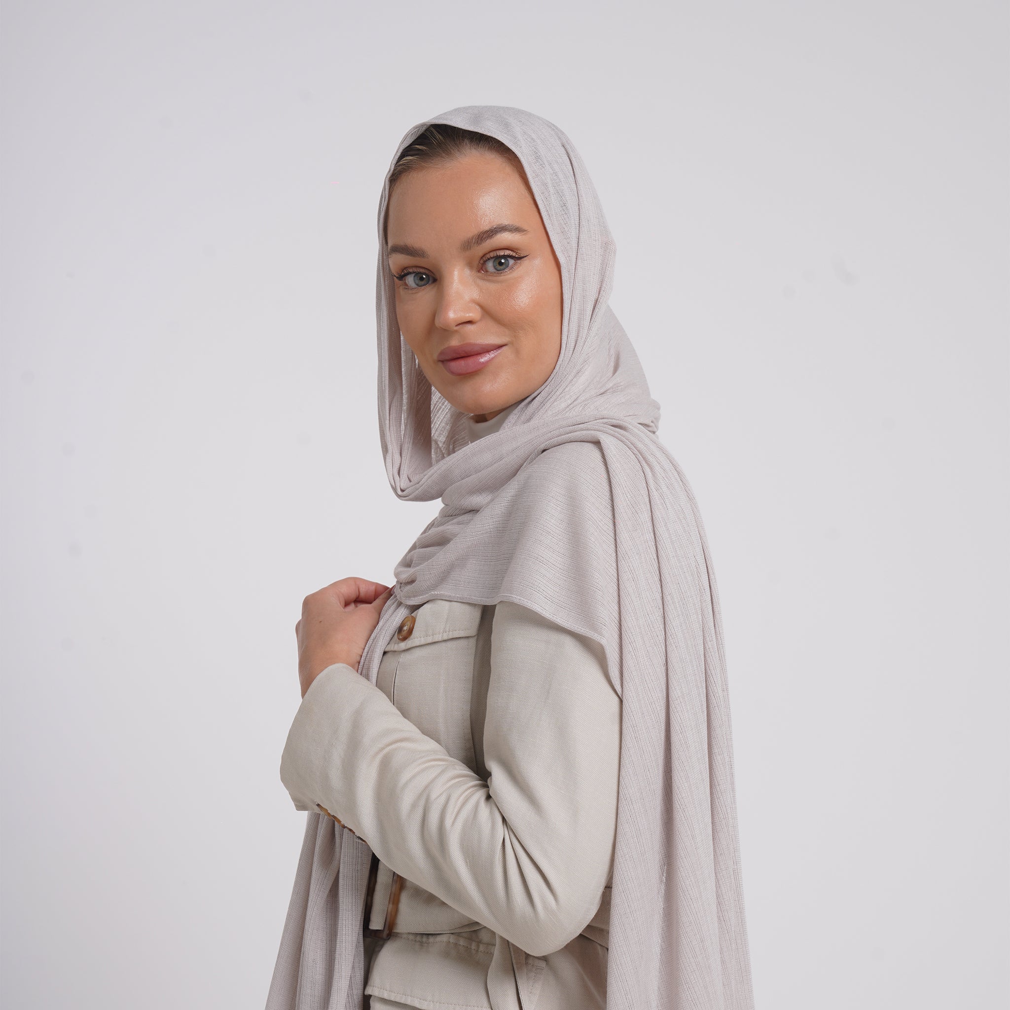 Lulua Lady Hijab - Misty Taupe