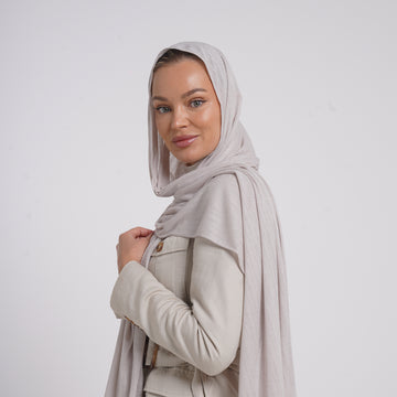 Lulua Lady Hijab - Misty Taupe