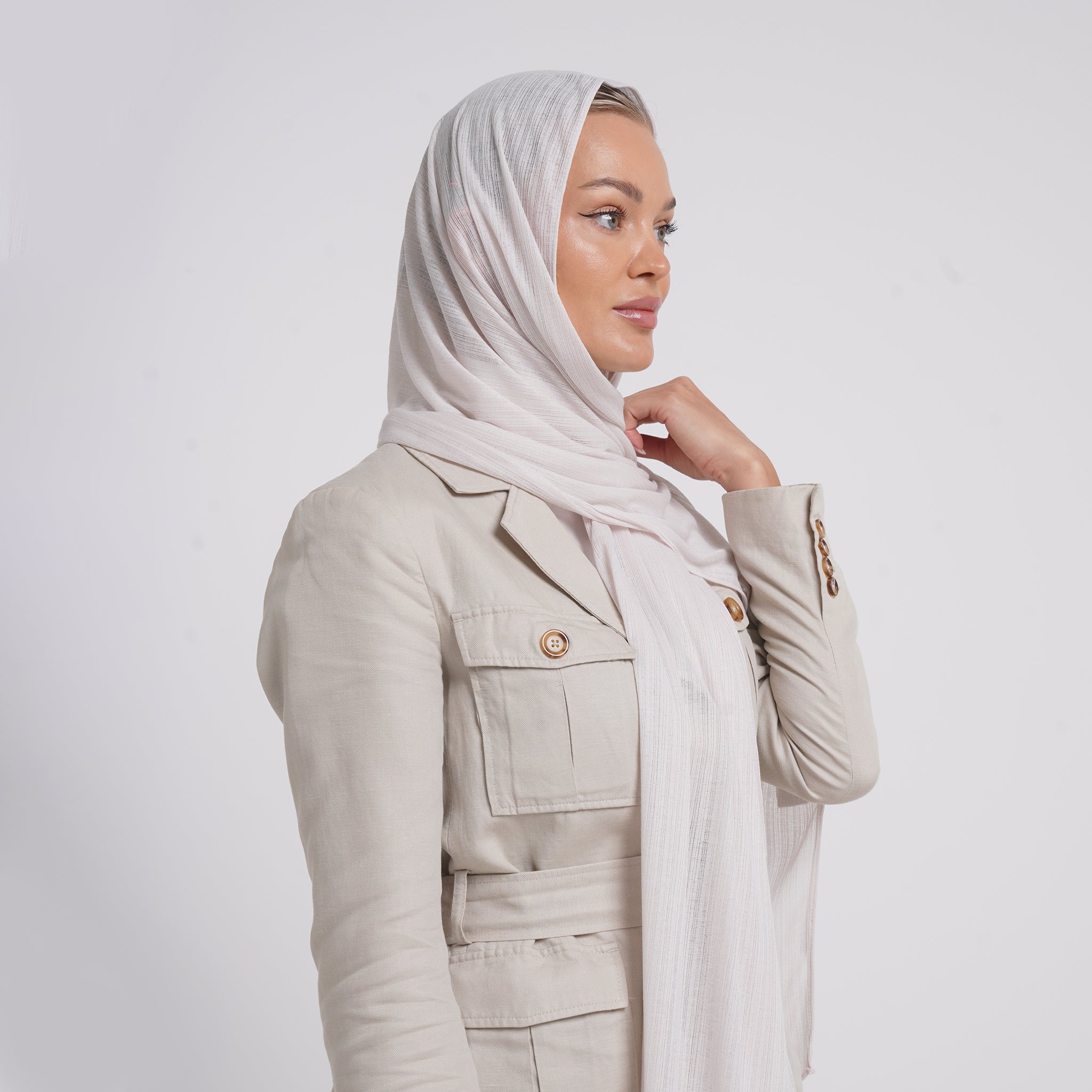 Lulua Lady Hijab - Soft Porcelain