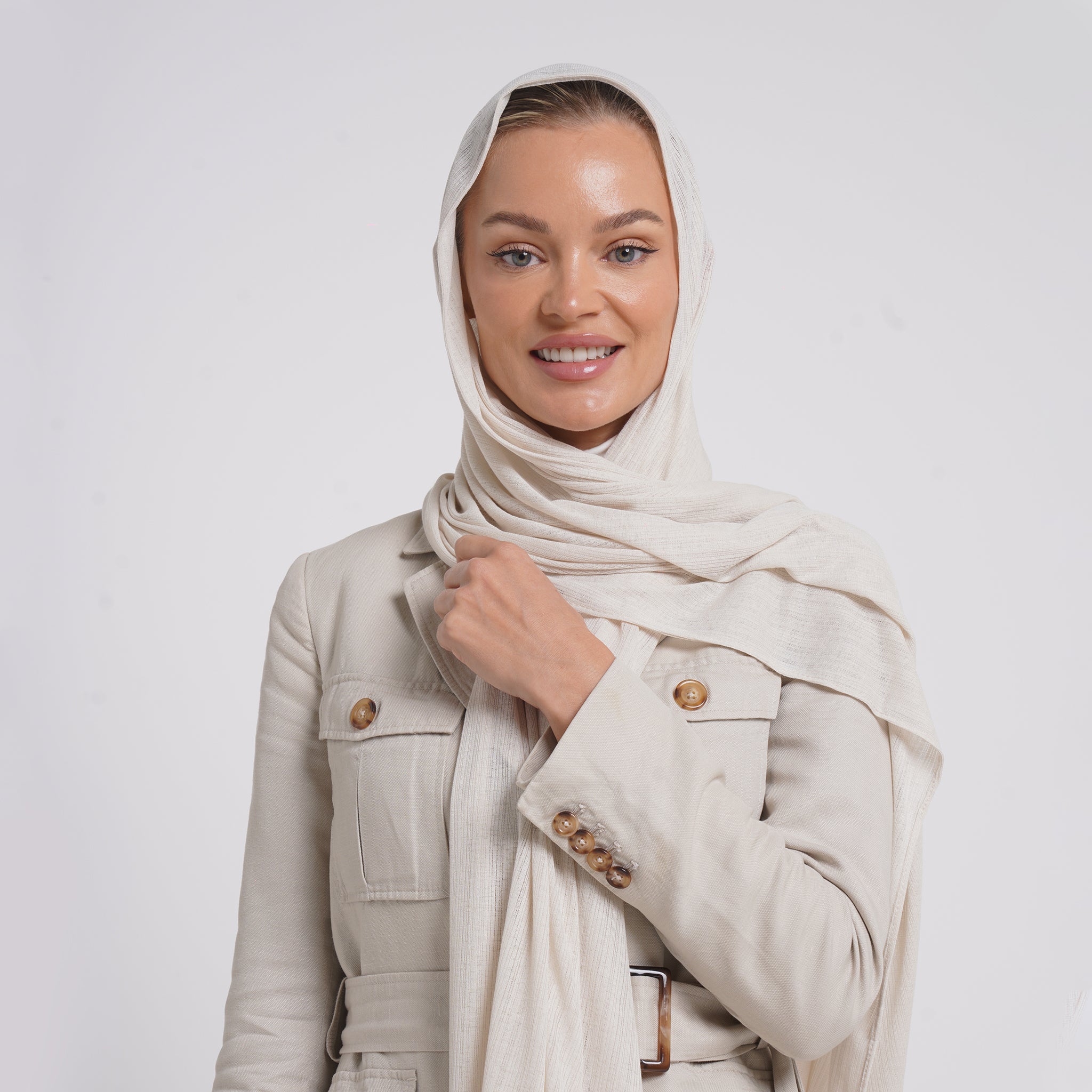 Lulua Lady Hijab - Vanilla Cream