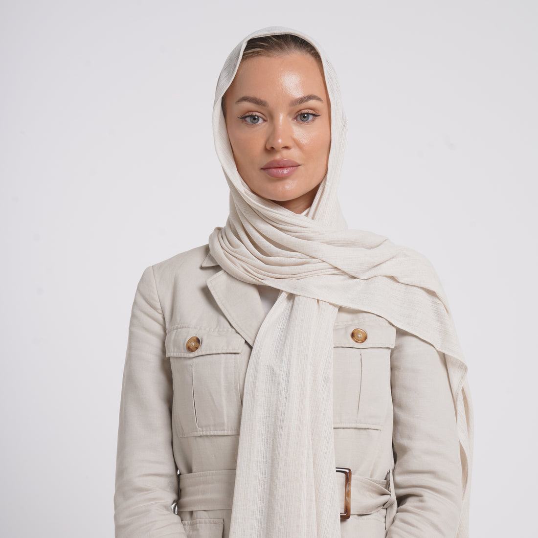 Lulua Lady Hijab - Cream