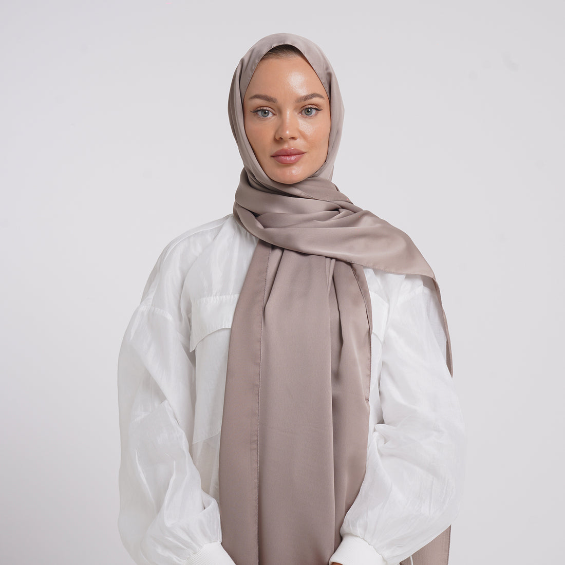 Premium Chiffon Esarp - Mauve