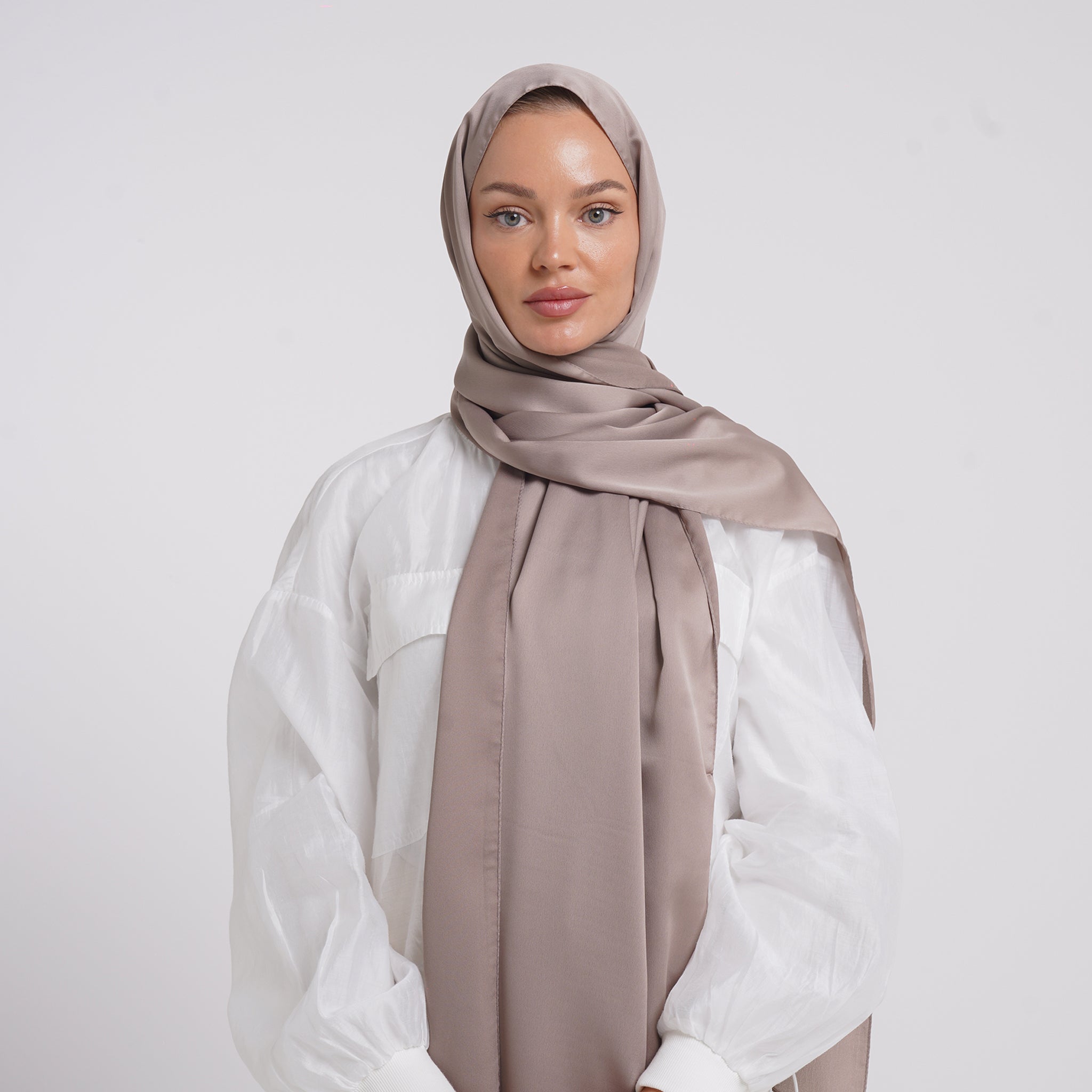 Premium Chiffon Esarp - Mauve