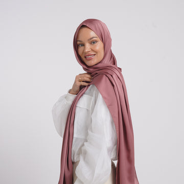 Premium Chiffon Esarp - Dusty Pink