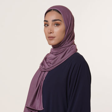 Premium Jersey Hijab - Mauve