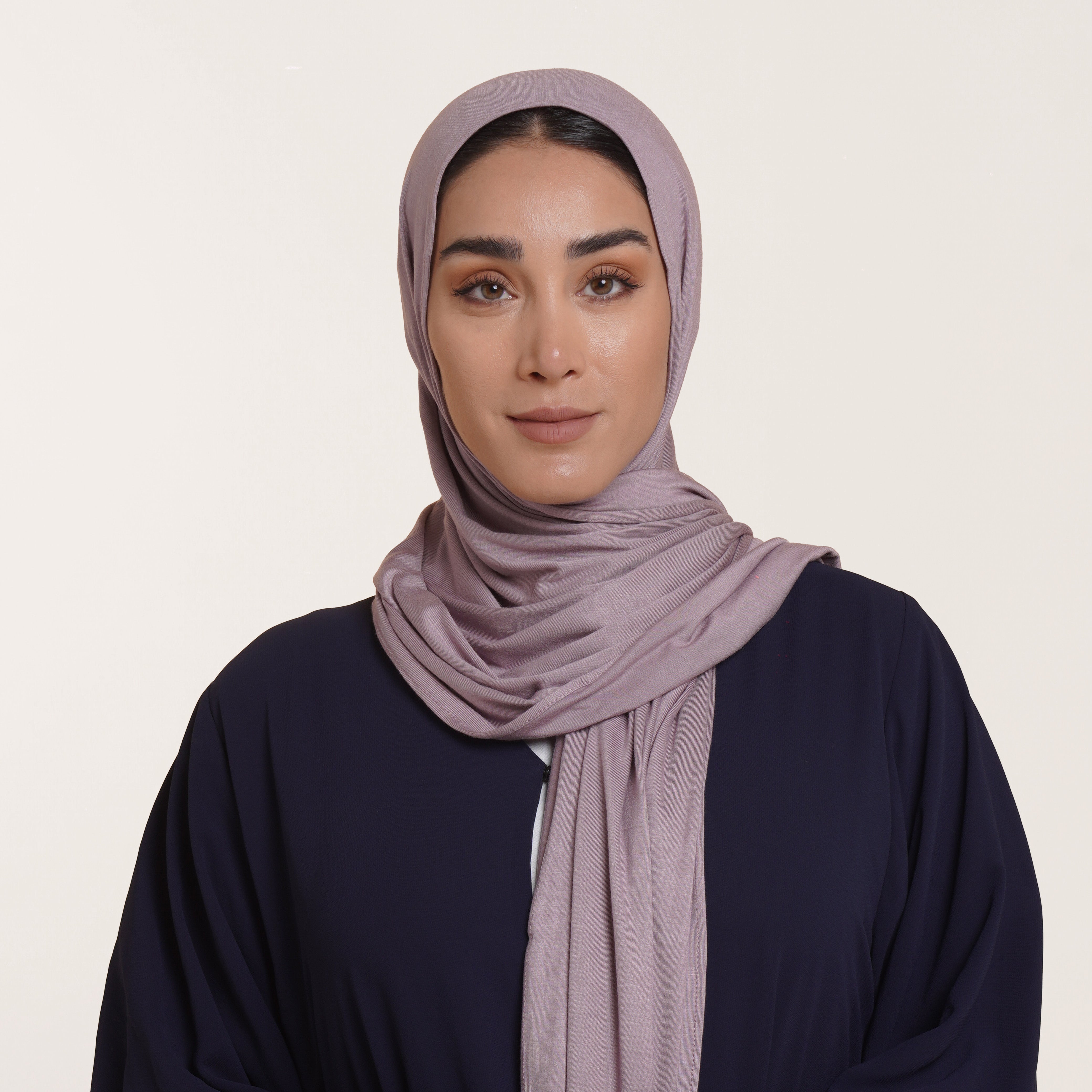 Premium Jersey Hijab - Mushroom