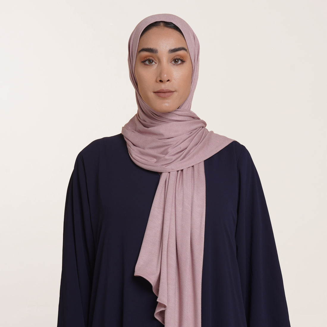 Premium Jersey Hijab - Dusty Rose