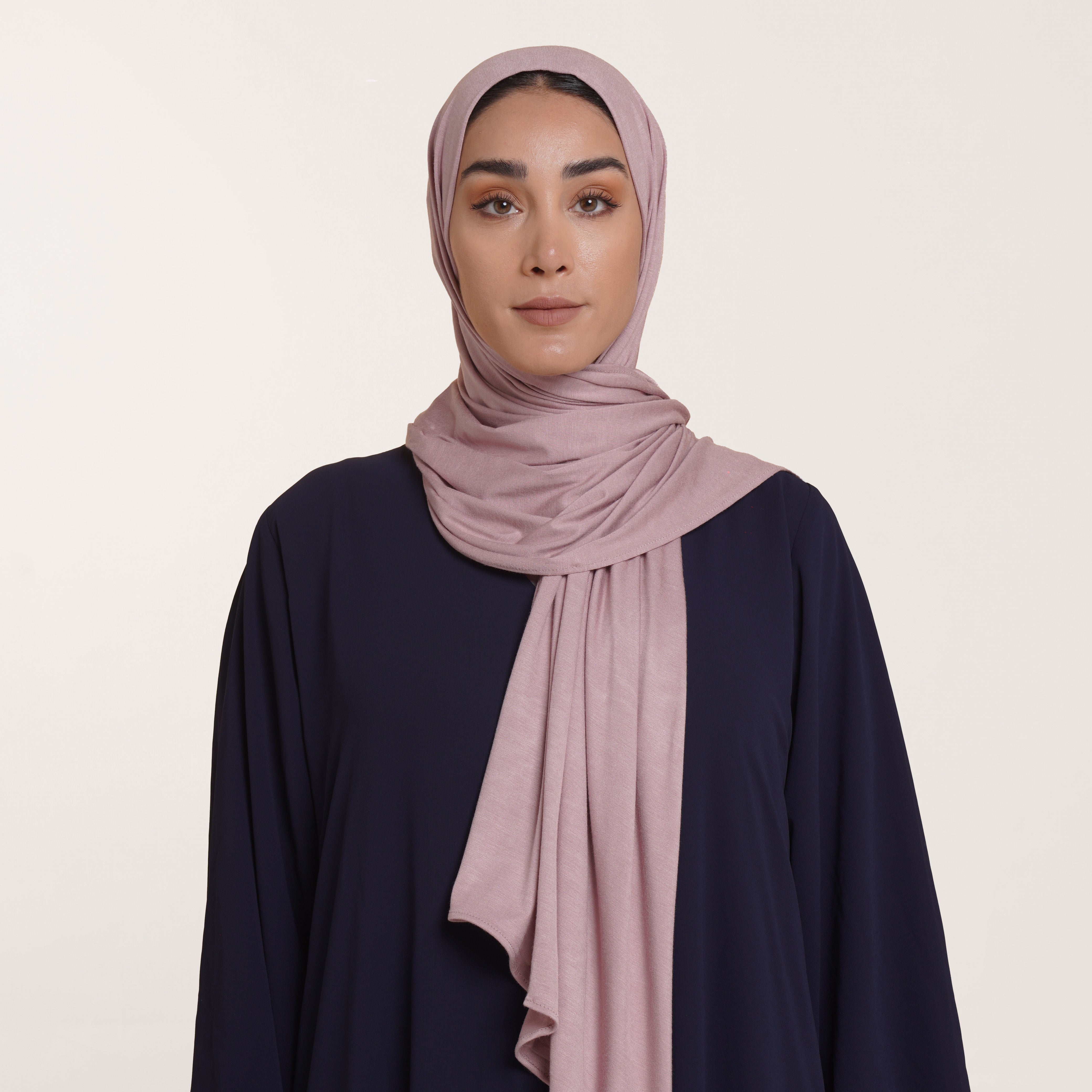 Premium Jersey Hijab - Dusty Rose