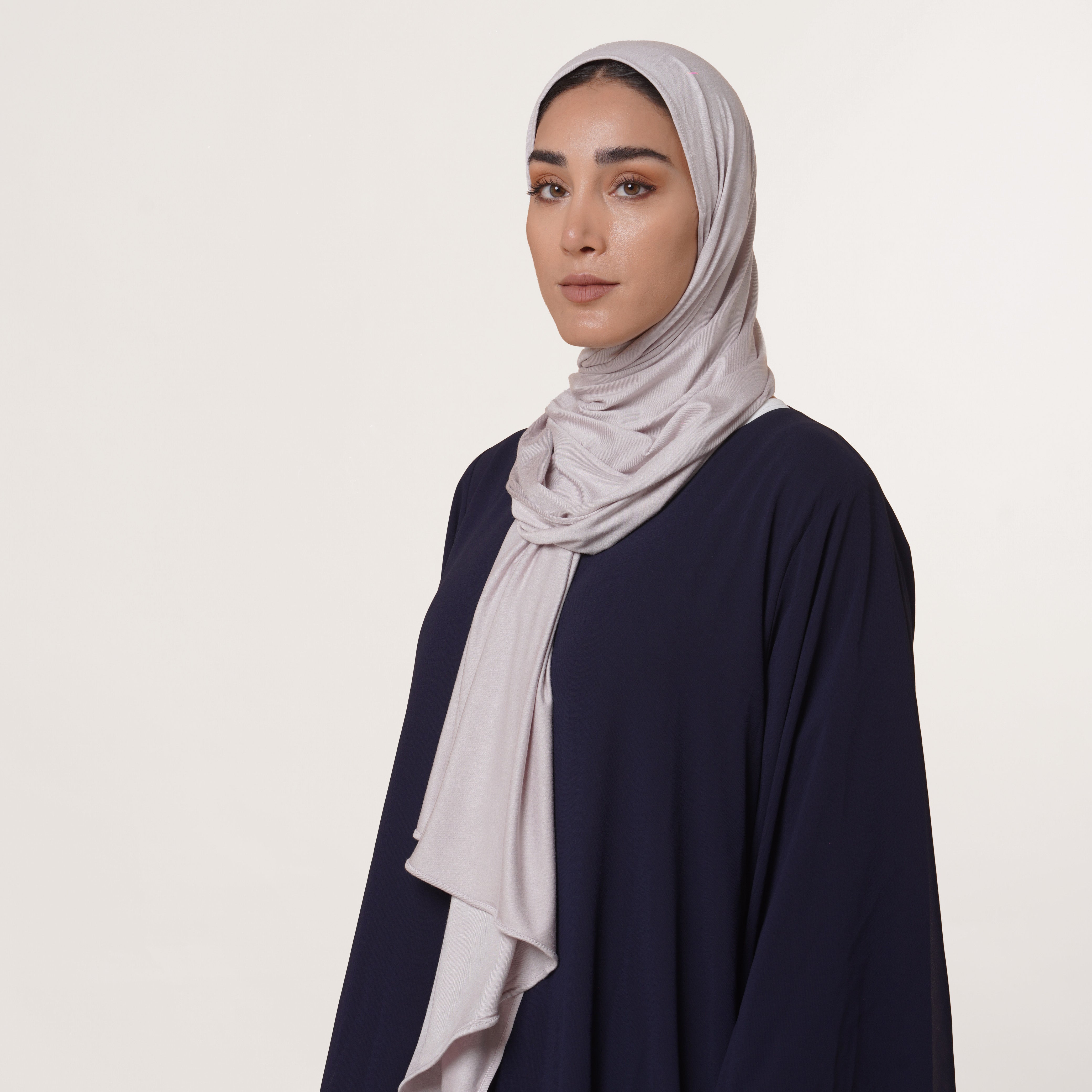 Premium Jersey Hijab - Light Taupe