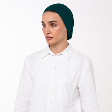 Classic Inner Bonnet - Teal Green