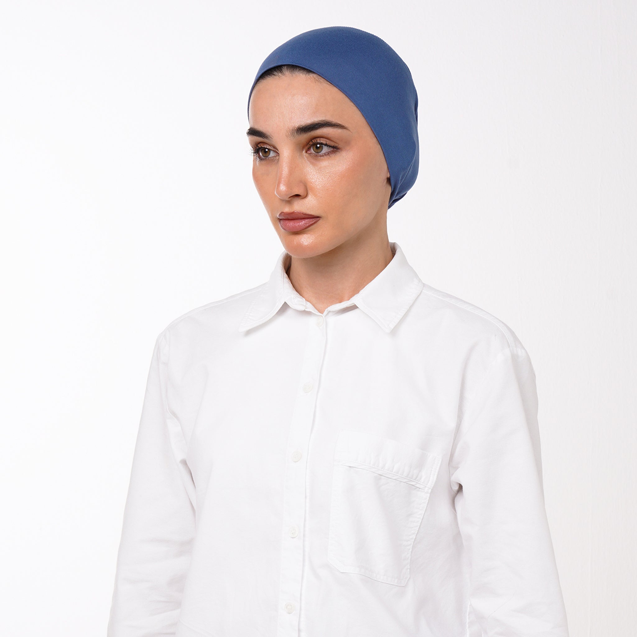 Classic Inner Bonnet - Slate Blue