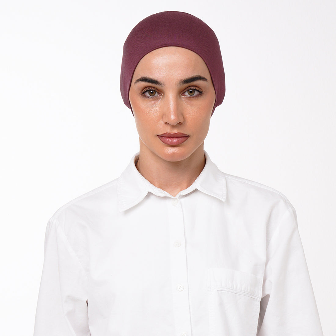 Classic Inner Bonnet - Dusty Rose Wine