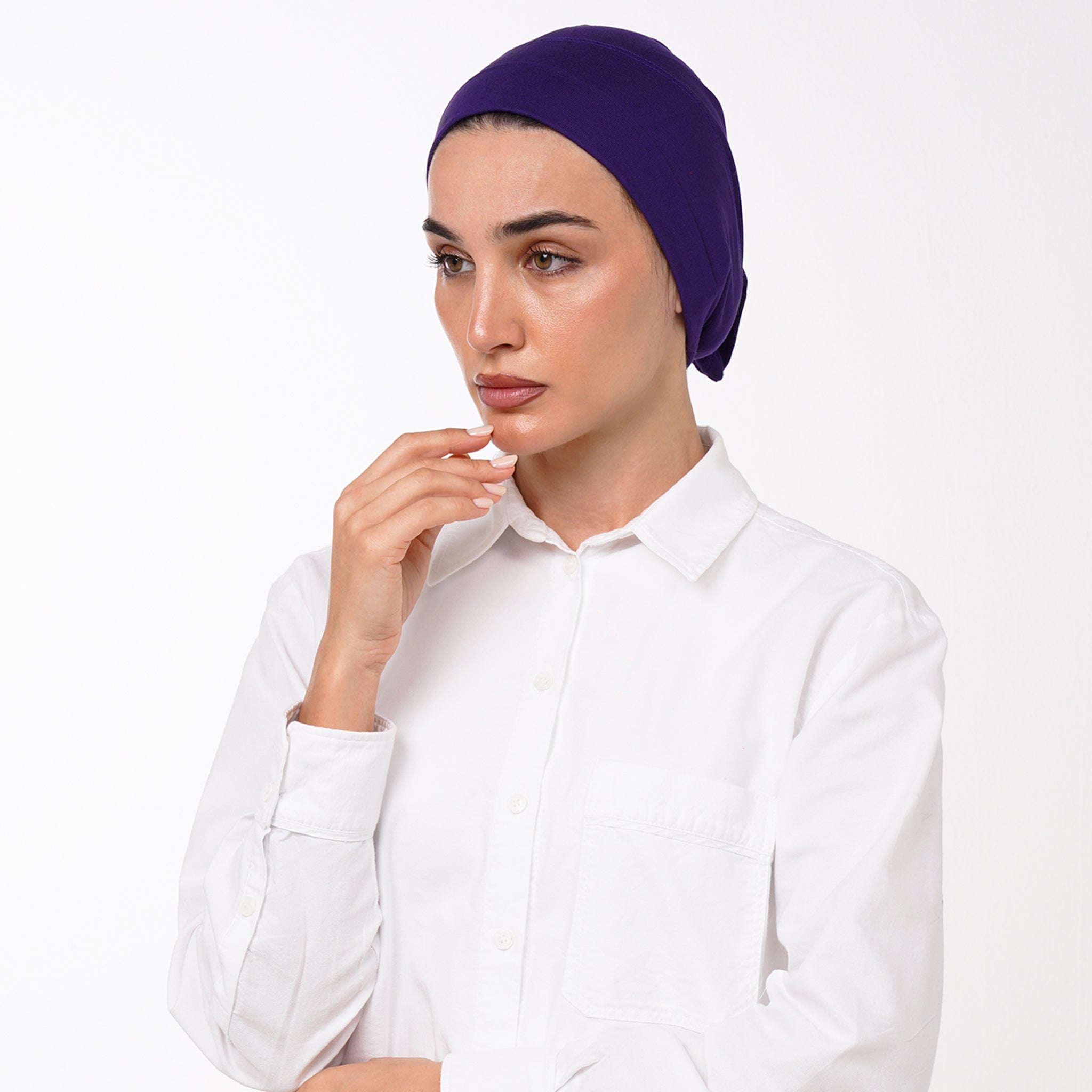 Classic Inner Bonnet - Royal Purple