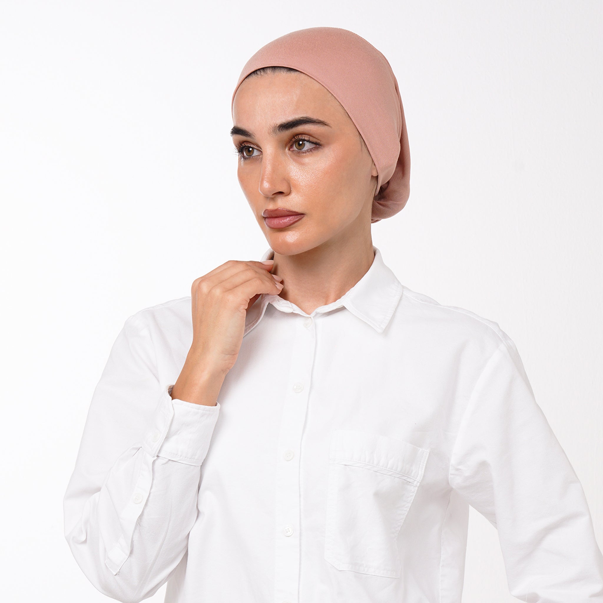 Classic Inner Bonnet - Peach Beige