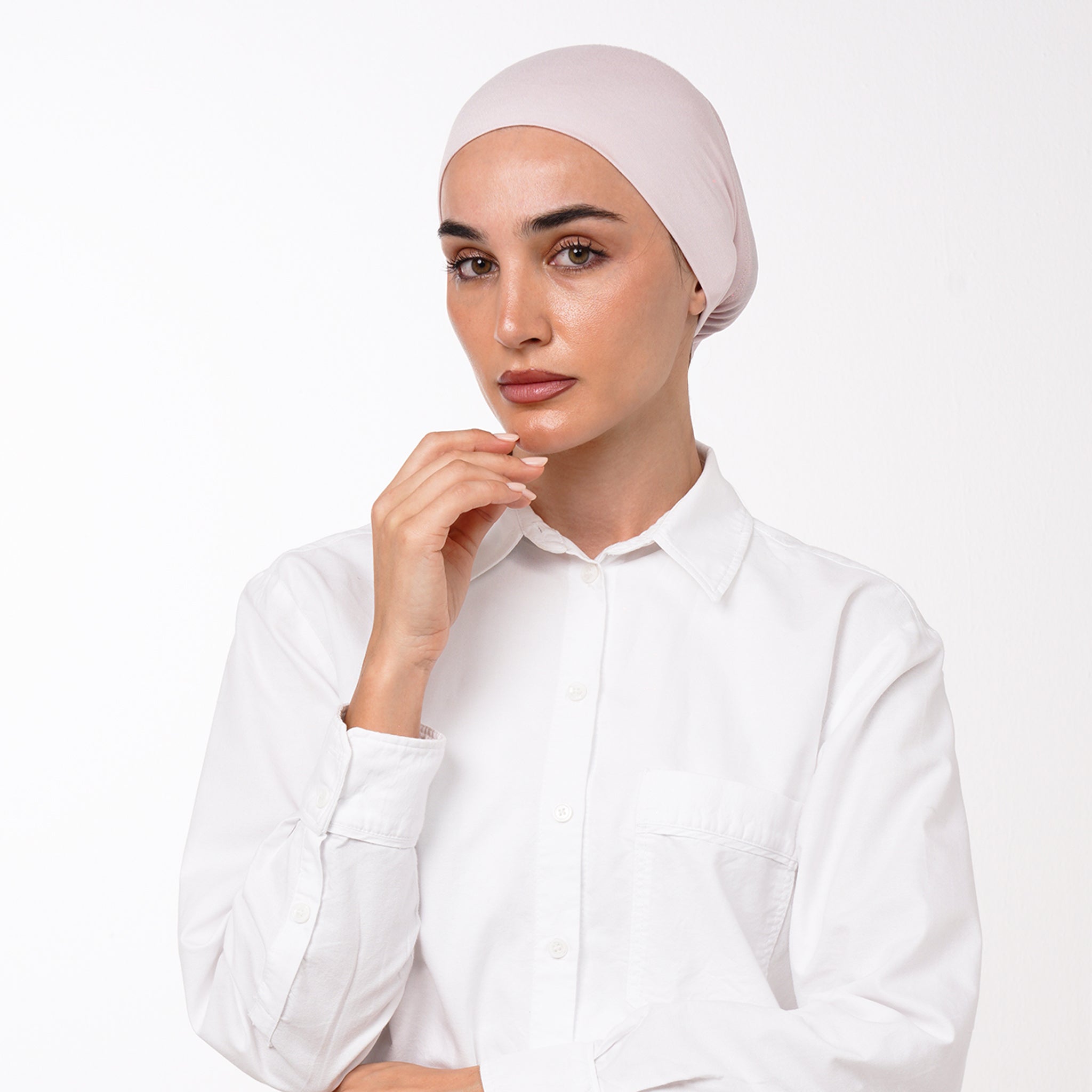 Classic Inner Bonnet - Light Blush