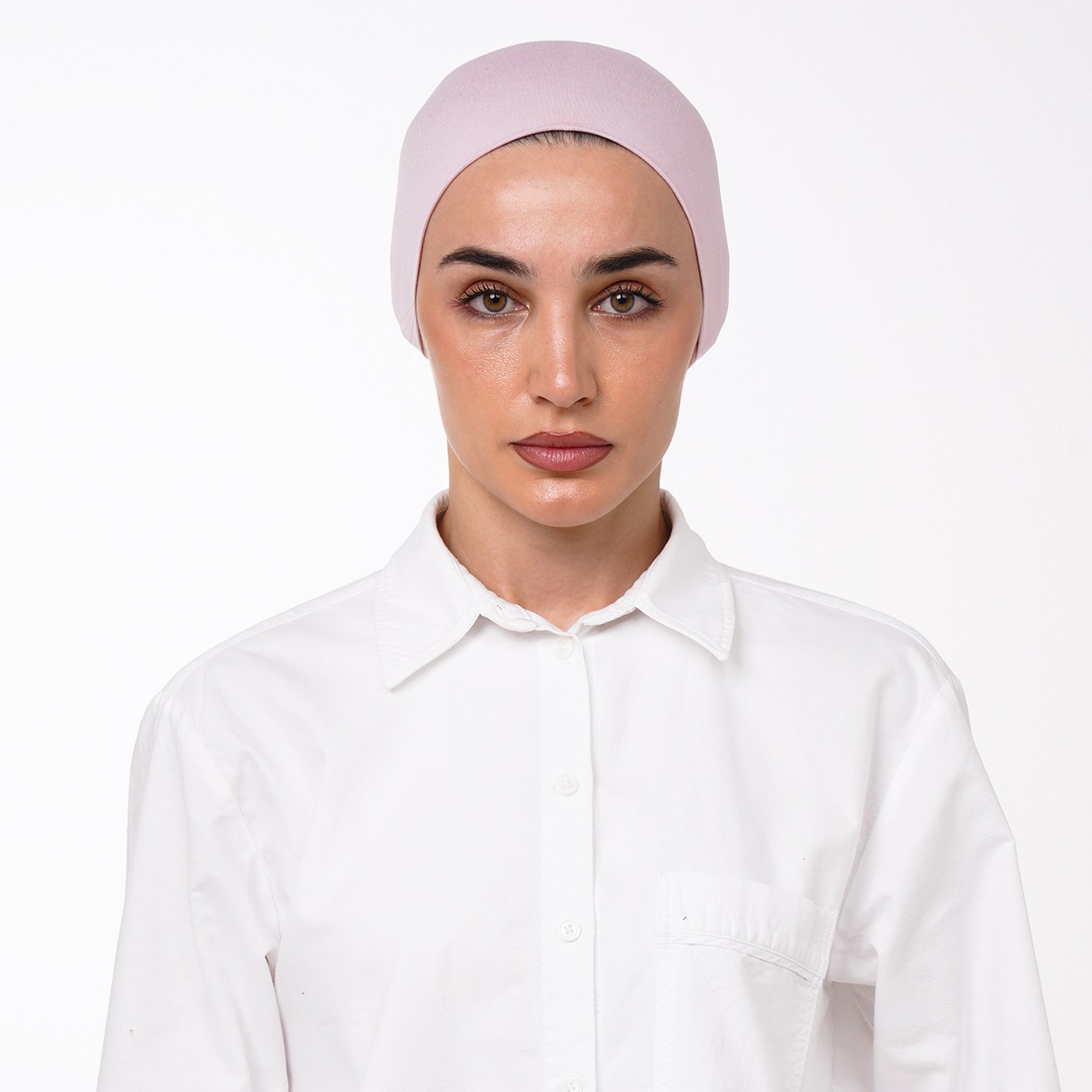 Classic Inner Bonnet - Pale Rose