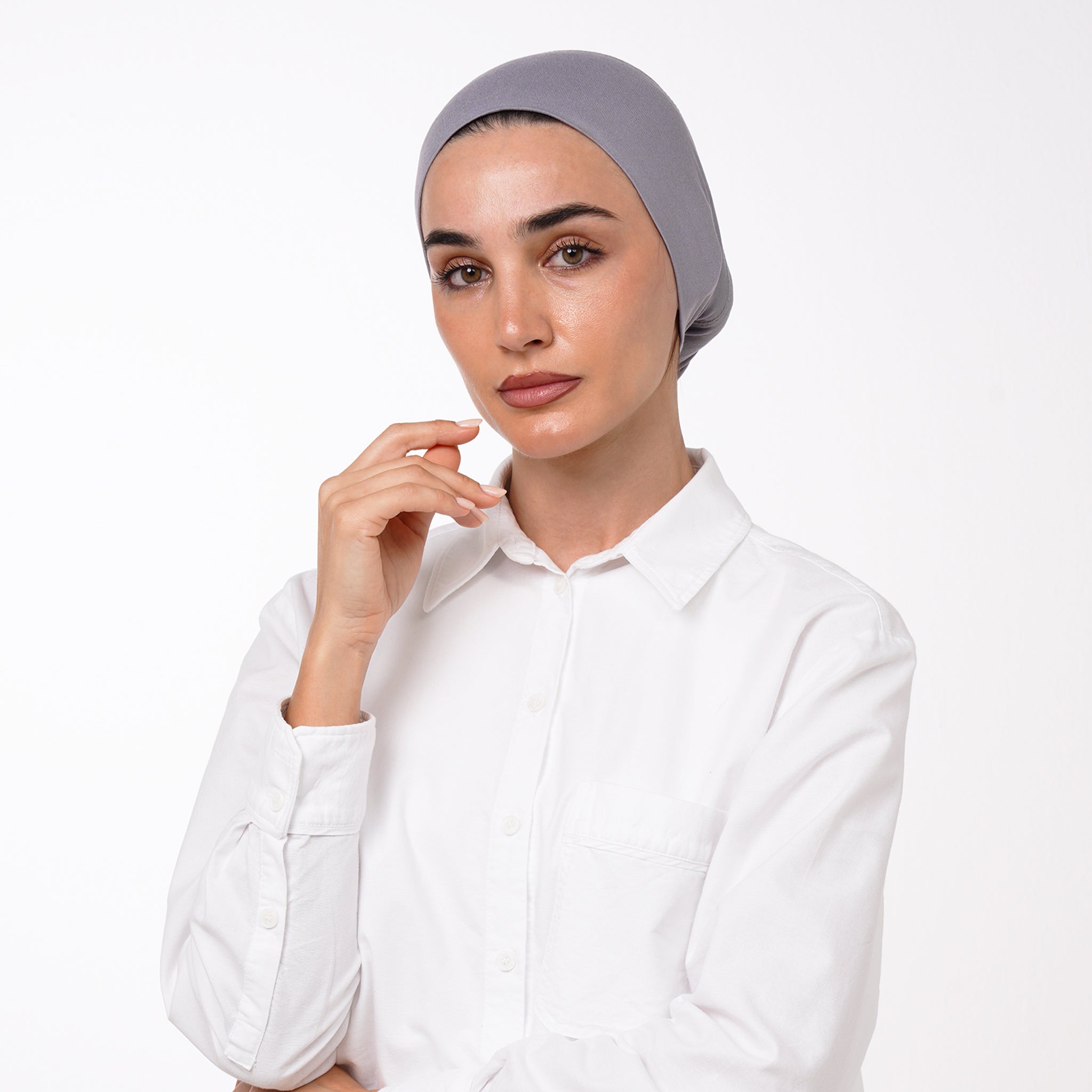 Classic Inner Bonnet - Cool Gray