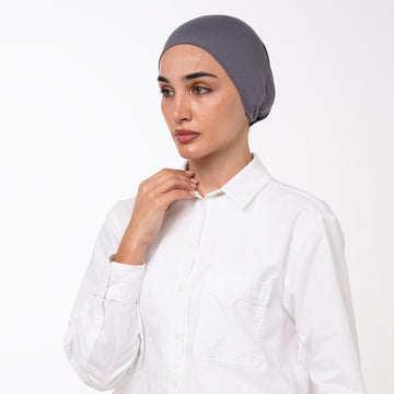 Classic Inner Bonnet - Charcoal Gray