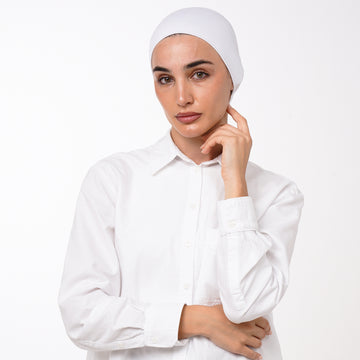 Classic Inner Bonnet - Light Cool Grey