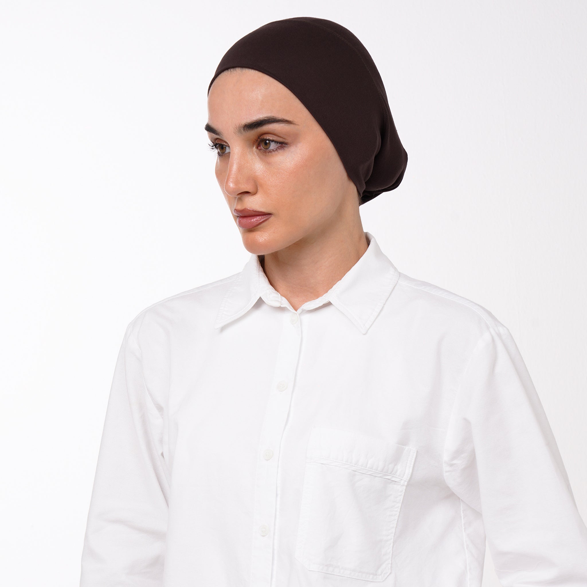 Classic Inner Bonnet - Dark Brown