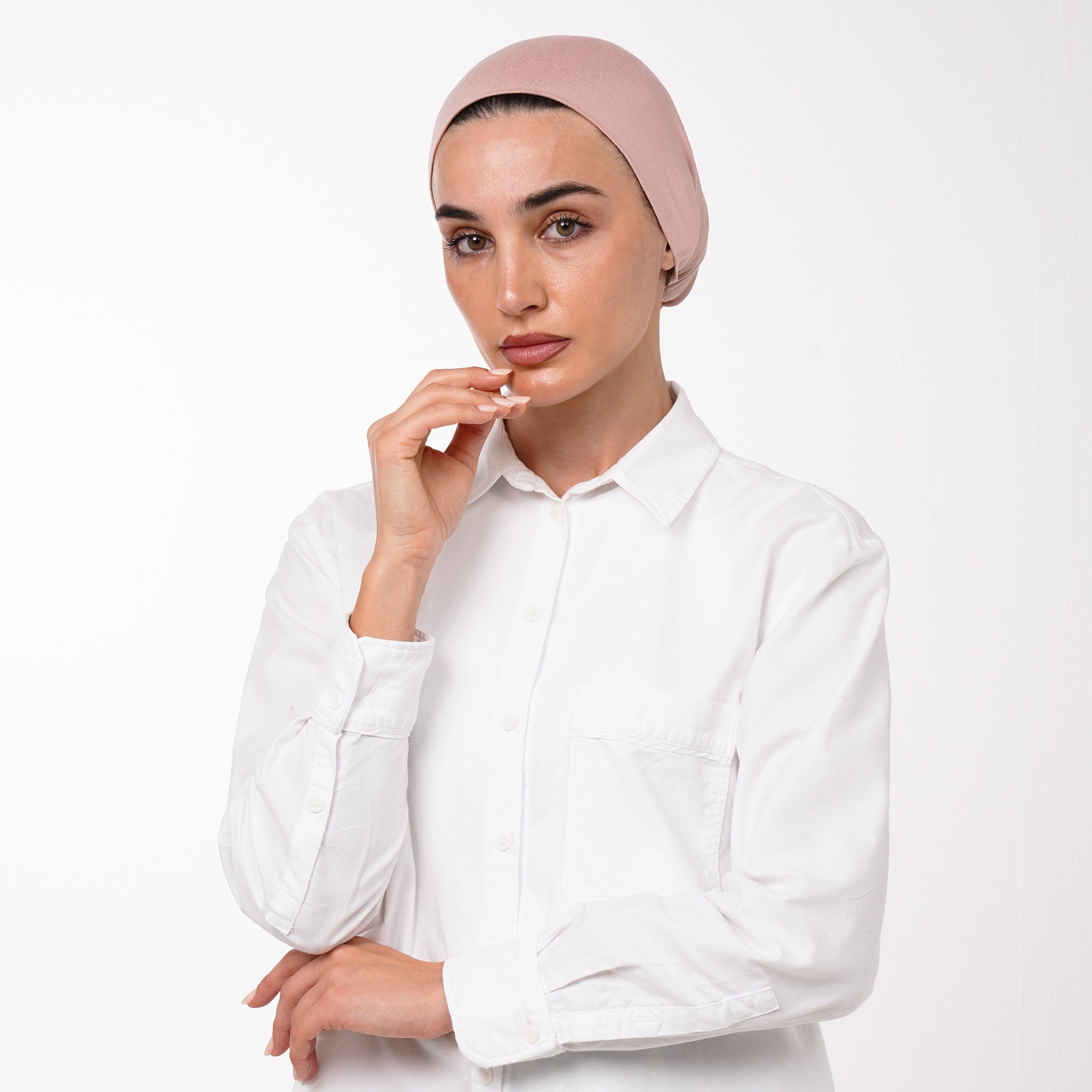 Classic Inner Bonnet - Soft Rose