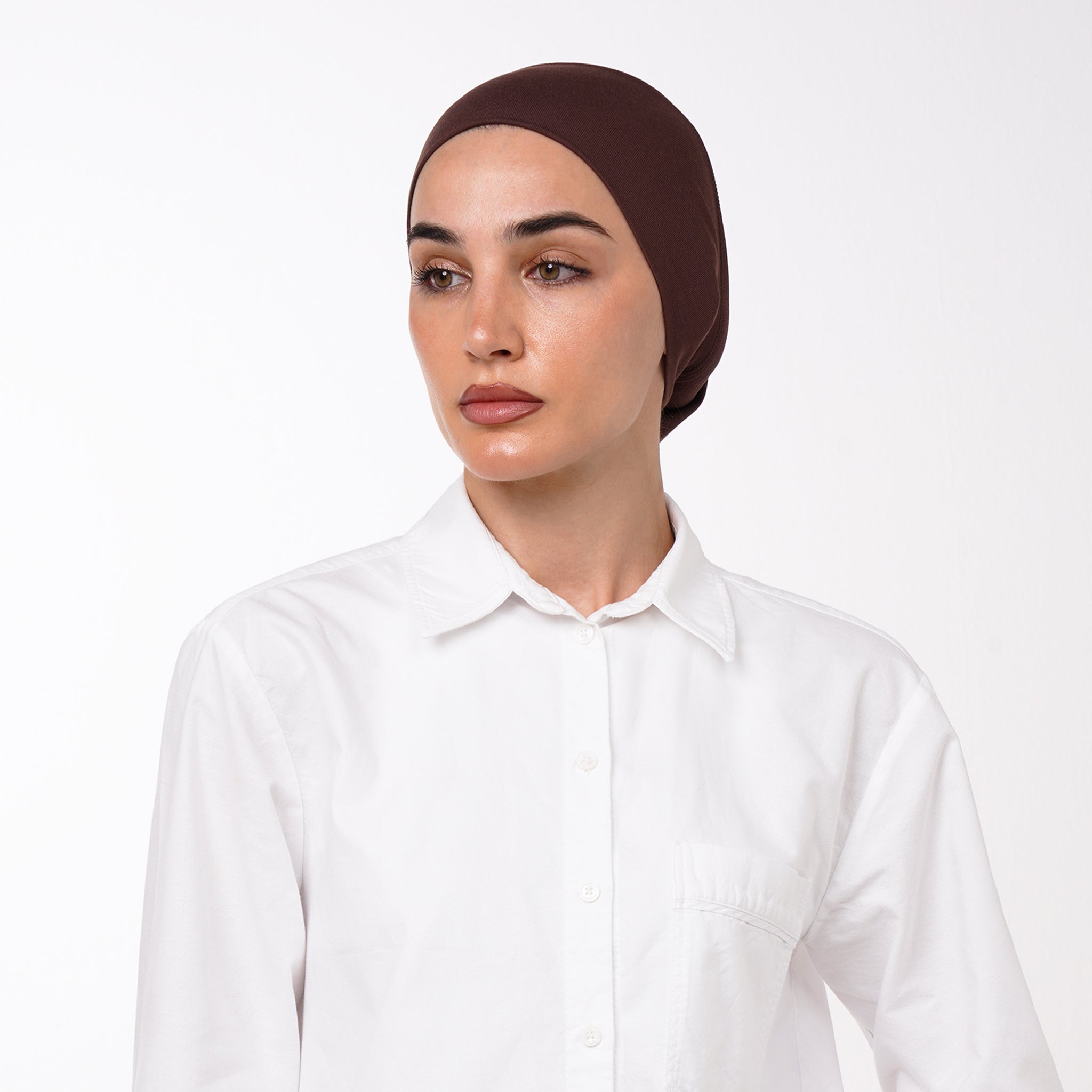 Classic Inner Bonnet - Chocolate Brown
