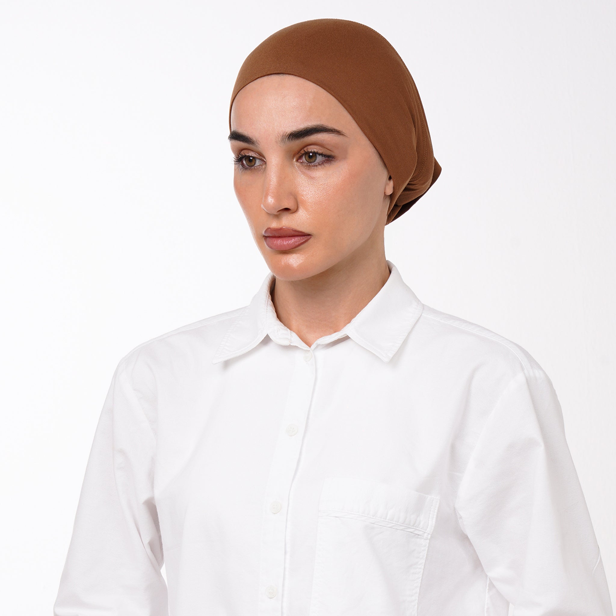 Classic Inner Bonnet - Caramel Brown