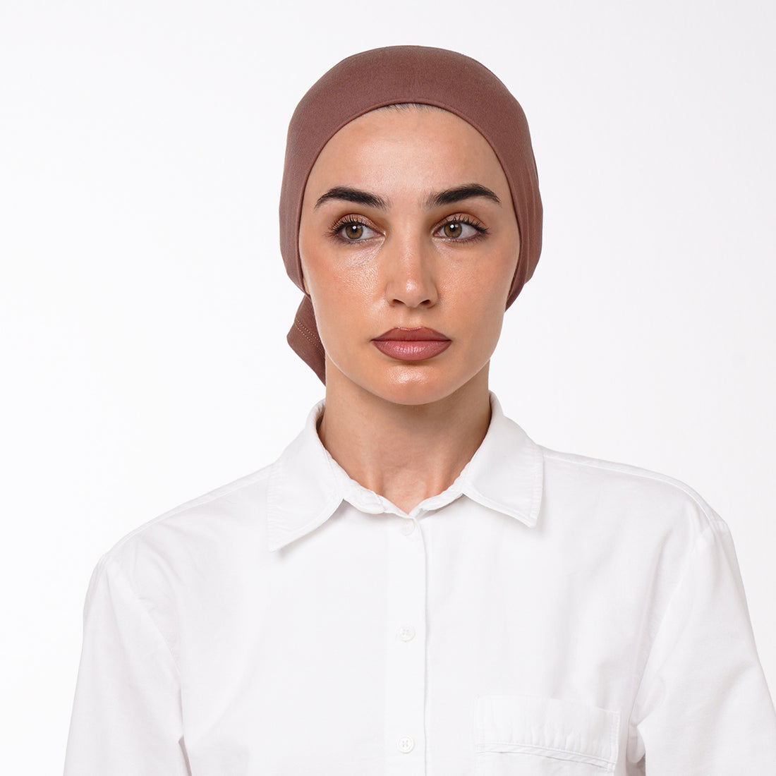 Classic Inner Bonnet - Dusty Rose Brown