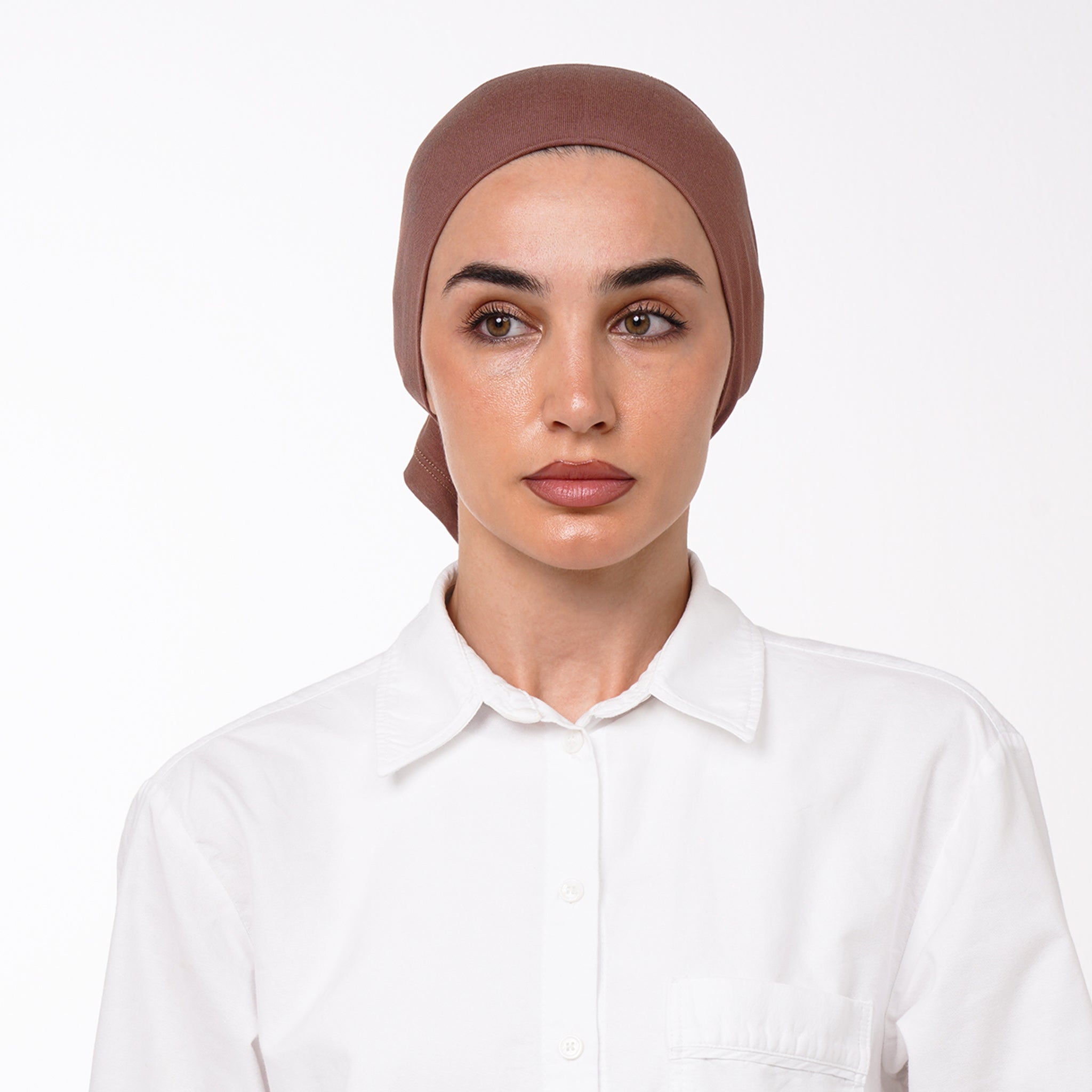 Classic Inner Bonnet - Dusty Rose Brown
