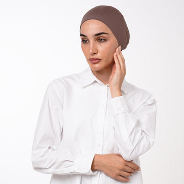 Classic Inner Bonnet - Taupe Brown