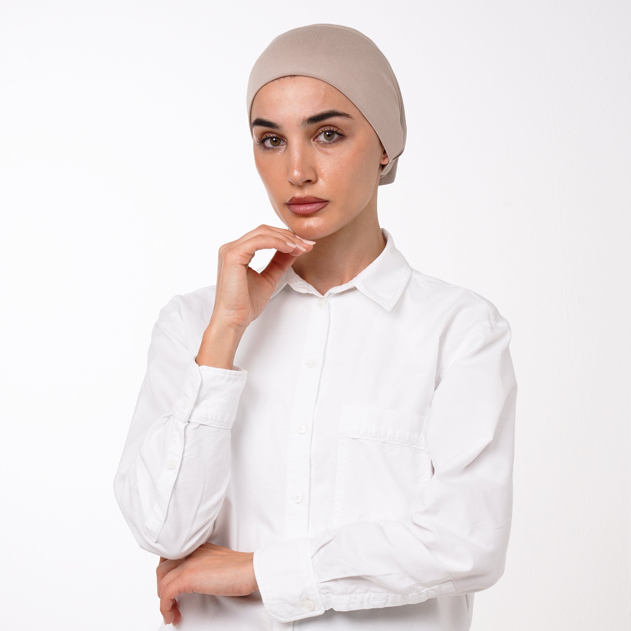 Classic Inner Bonnet - Soft Beige