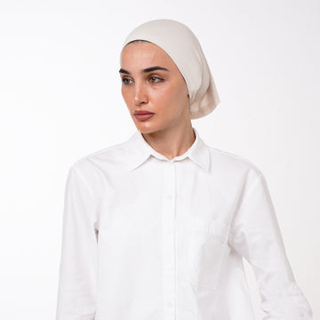 Classic Inner Bonnet - Cream Ivory