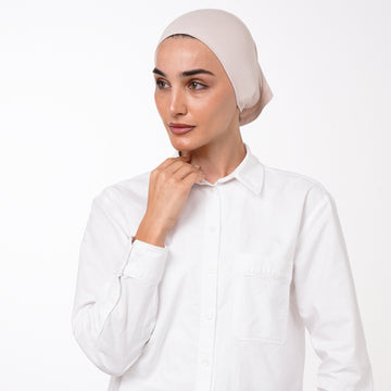 Classic Inner Bonnet - Light Almond Beige
