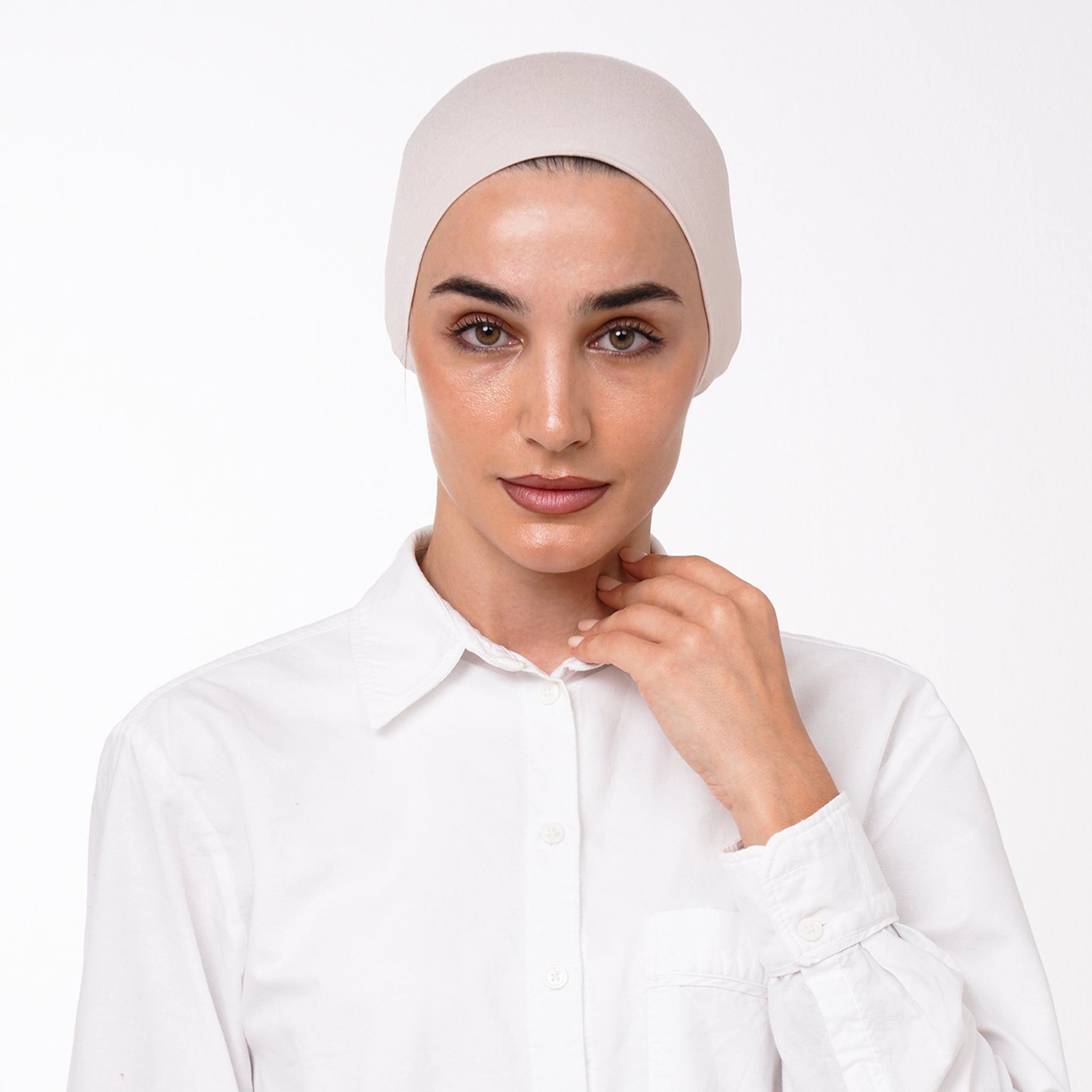 Classic Inner Bonnet - Light Almond Beige