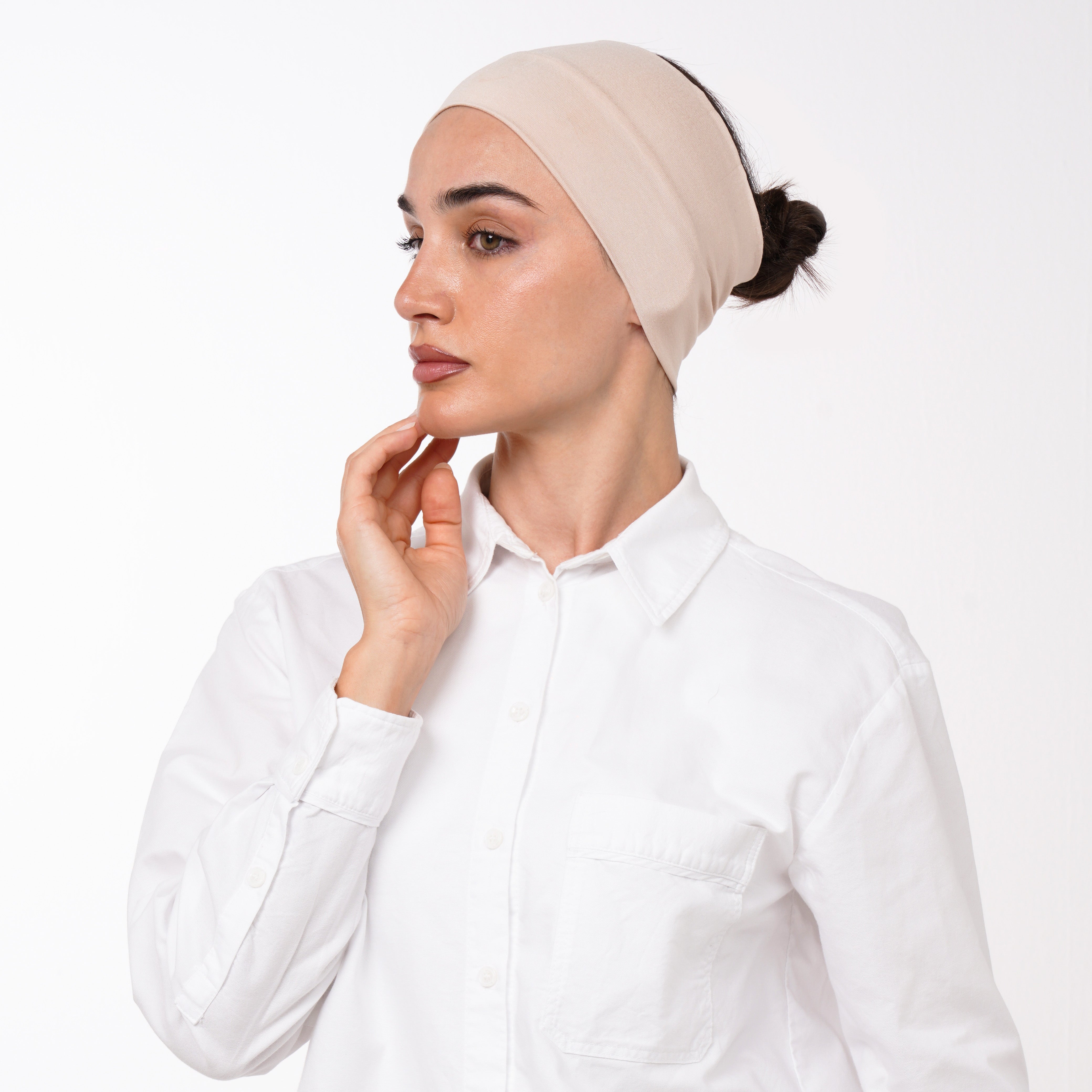 Mini bonnet - Cream Beige