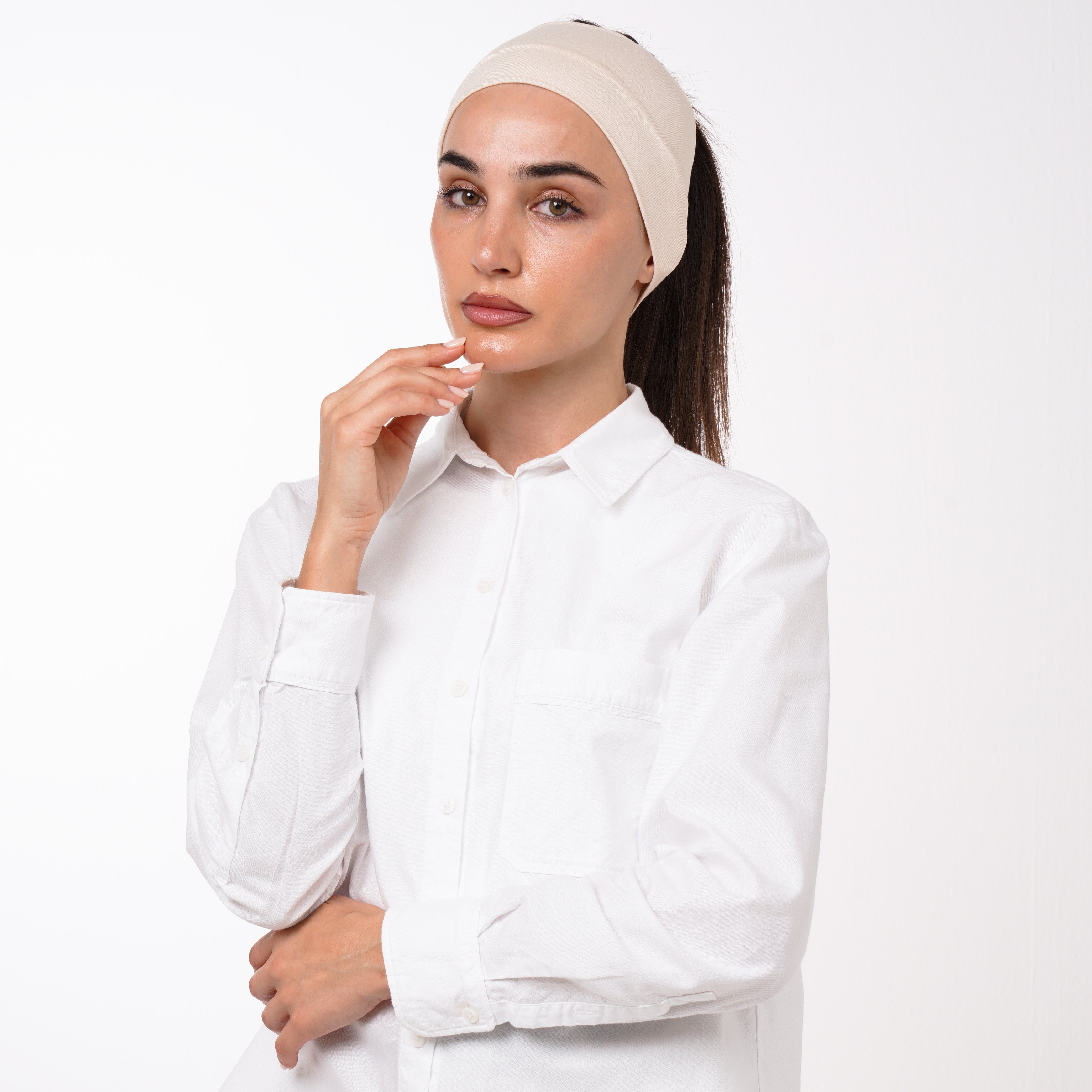 Mini bonnet - Warm Sand Beige